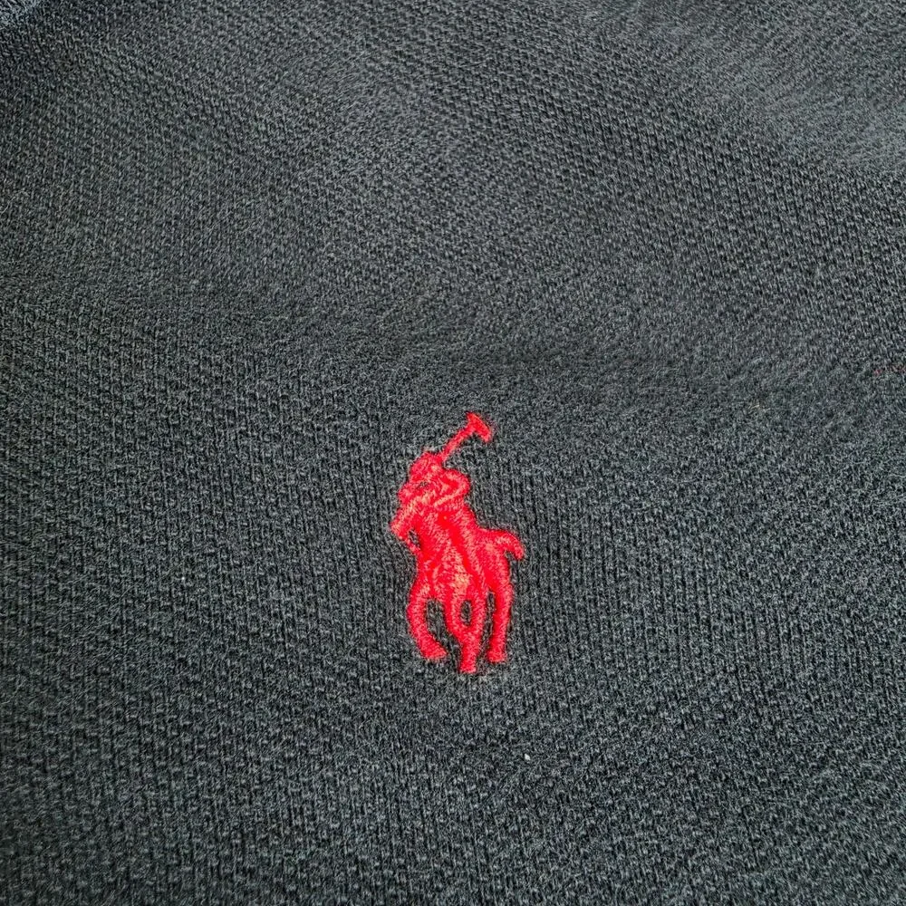 Polo by Ralph Lauren Boys Polo Black Red Size 8 Small
